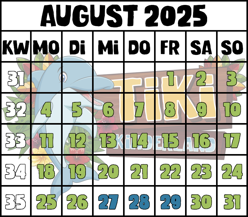 Kalender 2025 08